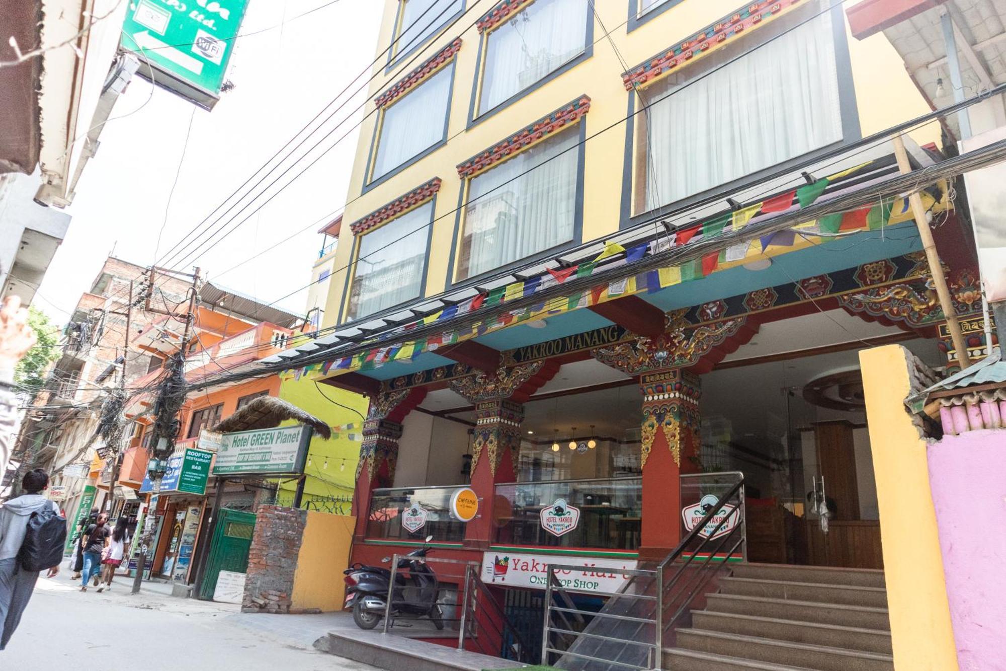 Hotel Yakroo Manang Kathmandu Exterior foto